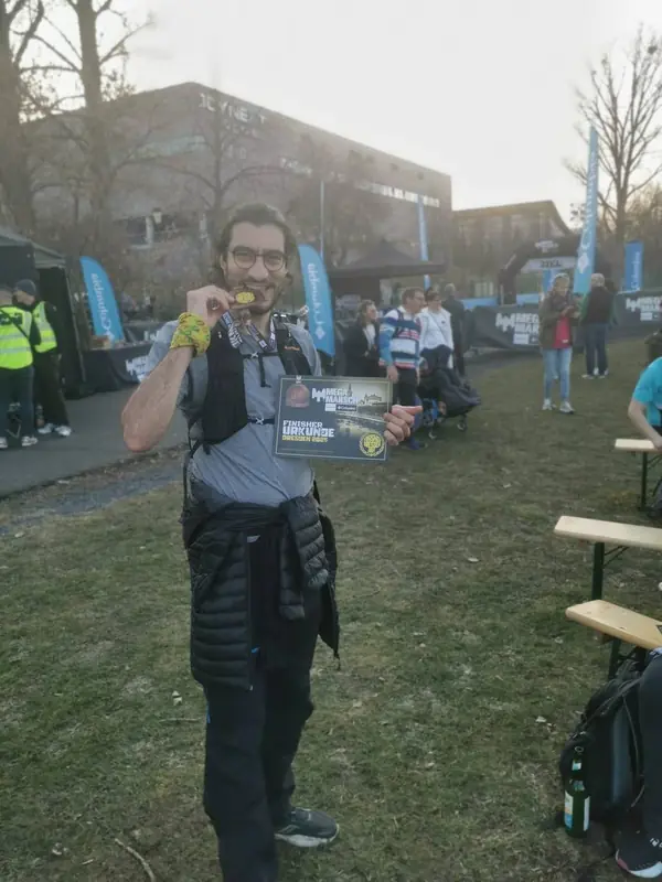 Finisher of the Megamarsch Dresden 2025.